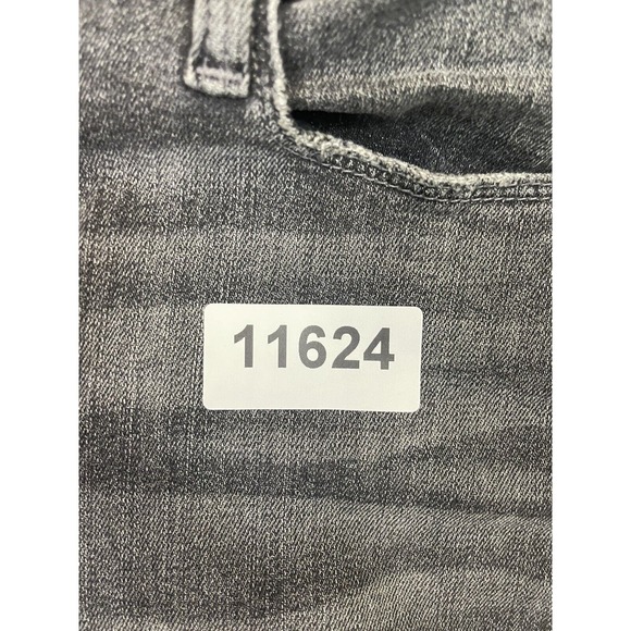 Frame jeans Womens 26 Black Le High Skinny Denim Raw Hem Mid Rise Adult - Picture 13 of 13